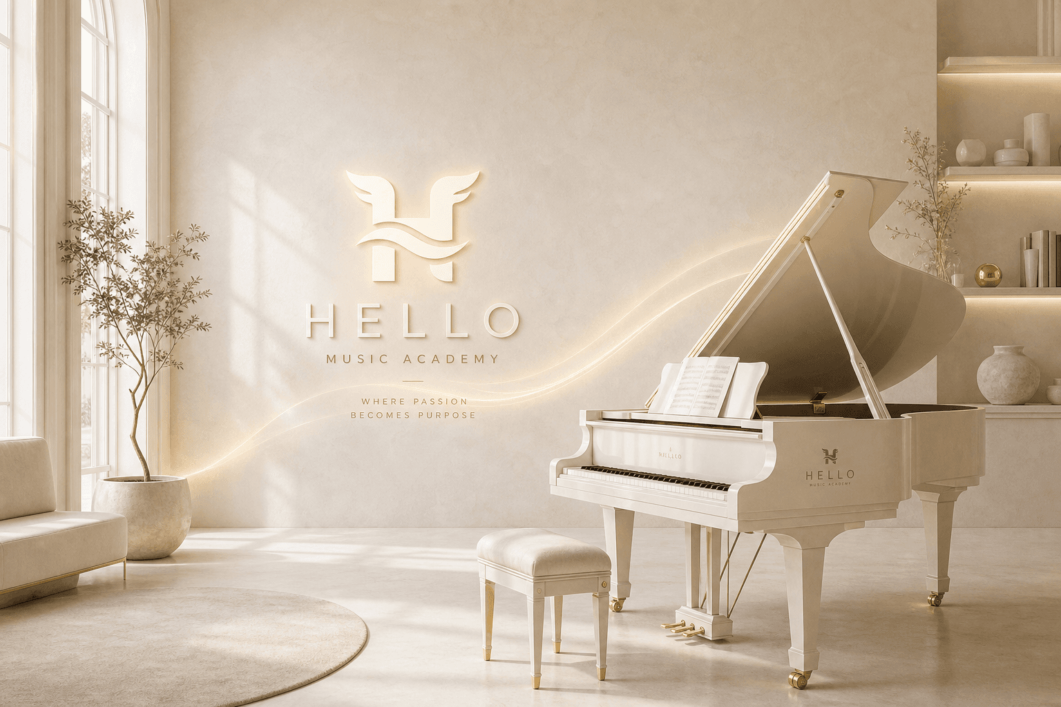 Hello Music Academy — HELLO luxury piano studio